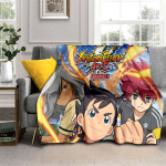 Anime Tekid Inazuma Eleven tekk Pehme multifilm tekk Flanell tekk voodi Diivan tekk Tooli kate tekk Kodu sisustus 75x90cm