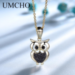 UMCHO Glitter Owl Design ripatsikaelakeed naistele s&uuml;nnip&auml;evapeokink Nighthawki peened ehted