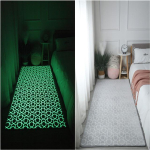Vaip p&otilde;randal Maja lastele Magamistoa voodi k&otilde;rval Helendavad vaibad Moodne kodukaunistus Elutuba Pehmed karvased matid Armsad vaibad 50x80cm 19x31inch white