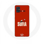 &Uuml;mbris Samsung galaxy A71 jaoks The House of Paper Sofia Art