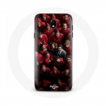 &Uuml;mbris Samsung Galaxy S5 La casa de papel plakati jaoks