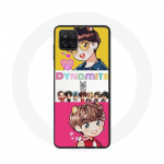 &Uuml;mbris Samsung Galaxy A12 BTS Bangtan Sonyeondan TinyTAN Animation Dynamite V ja J-Hope Fanart jaoks