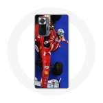 Coque pour Xiaomi Redmi Note 10 Pro Formule 1 Fernando Alonso Pilote automobile F1 Rouge