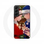 &Uuml;mbris Samsung Galaxy S22 Hunter x Hunter Gon Freecssi ja Killua Zoldycki j&otilde;ulup&auml;eva anime manga jaoks