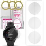 3x apgo Hydrogel Screen Protector for Garmin Forerunner 945, Hydrogel Film, with positioning layer easy installation