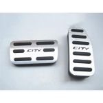 Aluminum alloy Car Foot Pedal Fuel Accelerator Brake Pedals Cover Pad For Honda City GM6 2015 2016 2017 2018  Accessories h&otilde;be