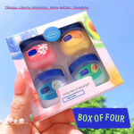 4PCS Lip Balm for moisturizing, repairing, lip make-up, anti-cracking skin protection, moisturizing 4PCS/set