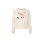 Puma Classics Metallic Logo Crewneck dressipluus Naiste topid Aprikoos 535276-99 XL