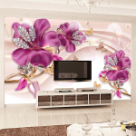 3D Tapeet Moodne Stereo Lille Ehted Taust Seina Kaunistus Seinamaalingud Veekindel Elutuba TV Seina Seinamaalingud 200 cm(W) x 140 cm(H)
