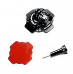 360 kraadi p&ouml;&ouml;rlev kiivri kinnitus koos 3M kleebisega Gopro Hero 12/11/10/9/8/7/6/5 Xiaomi Yi tegevuskaamera tarvikutele