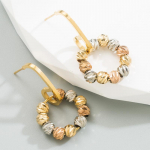 Naiste temperamendiga pika tutiga t&auml;iskristallk&otilde;rvar&otilde;ngad, lihtsad mitmek&uuml;lgsed liialdatud esmaklassilised v&auml;ikesed k&otilde;rvar&otilde;ngad OneSize kuld