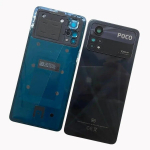 Xiaomi POCO X4 Pro 5G tagaklaas akukate tagumine korpusuksepaneel kaamera objektiiviga asendus Poco Yellow