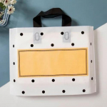50 tk plastikust k&auml;ekottide riiete kauplus Ostlemine pakend kingituste hoiukoht kaasaskantav v&auml;rvipood universaalsed kotid &auml;ritasku jaoks 50x40x10cm