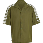 Adidas Logo Tikitud Prindiga &Uuml;he Rinnaga L&uuml;hikeste Varrukate S&auml;rk Meeste Topid Oliiviroheline HS2092 S