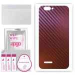 apgo skin sticker film foil vinyl for the BACK compatible with Sharp R1S, scratch-resistant, easy to install - Carbon Chameleon CAKA5