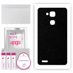 apgo Protective Skin Sticker for the back compatible with Huawei Mate 7, Wrap Film, Foil, Vinyl - Pattern Matte Black