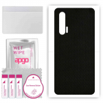 apgo Protective Skin Sticker for the back compatible with Huawei nova 6, Wrap Film, Foil, Vinyl - Pattern Matrix