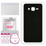 apgo Protective Skin Sticker for the back compatible with Samsung Galaxy J3 (2016), Wrap Film, Foil, Vinyl - Pattern Matrix