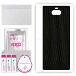 apgo Protective Skin Sticker for the back compatible with Sony Xperia 8, Wrap Film, Foil, Vinyl - Pattern Matrix