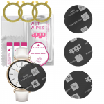 3x apgo MATTE Hybrid protective glass compatible with Huawei Watch GT4 41 mm, flexible nano glass, great replacement for tempered glass, scratch-resis