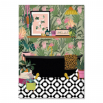 P&otilde;hja-Kreeka plaat Botaanika Maja Taimed Kunst Plakat Boho Rohelised Lehed Dekoratsioon Pilt Moodne seinakunst L&otilde;uendimaal Kodukaunistus 21x30cm No Frame