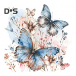 V&auml;rvilised liblikad lilledega tualettruumi kleebis Eemaldatav isekleepuv veekindel PVC elutoa seinakunst lilleline vannitoa tualettruumi kaane kaunistuskleebis valge