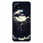 Telefonikott Realme C21Y jaoks, &uuml;mbris, p&otilde;rkeraud, silikoonkate Realme C25 C25S C11 2021 jaoks, maalitud pehme &uuml;mbris Realme C 21Y C21 Y Coque'ile Realme C11 2020