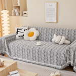 &Scaron;enill-diivani kate riidest diivani r&auml;tik Four Seasons universaalne &uuml;hes t&uuml;kis t&auml;ielikult kaetud diivanipadi k&auml;etugi padja &uuml;mbriskatte tekk 180*130cm