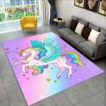 3D Multifilm &Uuml;kssarvik Loomade Vaip, Vaip Elutuppa, Lastetuppa, Diivani Ees, Uksematt, Dekoratsioon, Laste M&auml;ngu Libisemiskindel P&otilde;randamatt 120x160cm(47x62in)