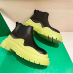 Moodsad naiste mustad valged Chelsea saapad 2022. aasta kevadpunk gooti kingad pahkluu sokksaapad k&otilde;rge platvormiga moodsed l&uuml;hikesed saapad 39