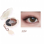 Yunduo five-color eyeshadow matte pearlescent anti-sweat long-lasting color Halloween eyeshadow palette