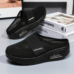 Pehmest kangast naiste madala &uuml;laosaga Slip-On tossud hingavad &uuml;mara ninaga mugavad platvormkingad 36