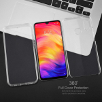 360&deg; t&auml;iskaanega silikoonist telefoni&uuml;mbris iPhone'ile Samsung Huawei Honor Xiaomi Redmi OPPO OnePlus Anti Drop Clear Hybrid PC Hard Coque iPhone 6 puhas