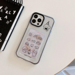 Kolm-&uuml;hes l&auml;bipaistev kaardi kutsika mustriga telefoni&uuml;mbris iPhone 15 14 Plus 13 12 11 Pro Max X XS Max SE 7 8 jaoks iPhone 6/6S