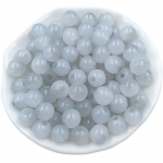 Kvaliteetsed želeev&auml;rvilised helmed DIY ehete tarvikud 30 tk lahtised helmed Creative Smudge gradient lahtised helmed k&auml;ev&otilde;ru kaelakee valmistamiseks 8mm 30Pcs hall v&auml;rv
