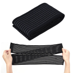 Kompressioonp&otilde;lve tugilint j&otilde;usaali venitusriba spordi k&uuml;&uuml;narnuki side Crossfit kaitsev hingav tugilint must