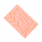 Mini Silicone Skins Pad Suture Incision Kirurgiline traumaatiline simulatsiooni koolitus