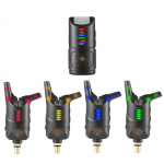 Karpkala P&uuml;&uuml;gi Alarmi Komplekt Juhtmevaba P&uuml;&uuml;gi Naksatuse Alarmi Indikaator LED P&uuml;&uuml;gi Vastuv&otilde;tja Heli Hoiatus Komplekt JY-73-4