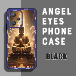 iPhone'i jaoks Samsung Huawei Honor Xiaomi Redmi OPPO Realme Vivo telefoni&uuml;mbris, v&auml;rvitud muster, pehme kummist t&auml;iskaanega kaamera kaitse disain kest Realme 5 Pro must