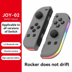 Luksuslik Switch Joypad Nintendo Switchile Oled Lite L/R Joy Controller kahe vibratsiooniga RGB LED 5.2 BT m&auml;ngupult PC YUZU jaoks