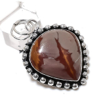 Noreena Jasper Gemstone Handmade 925 Sterling Silver Jewelry Pendant 1.97 o2q87