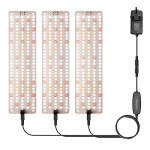 T&auml;isspektriga LED taimekasvatusvalgusti tahvli lisavalgusti toataimede seemikute kasvatamiseks One Drag Three UK Plug Cold Light