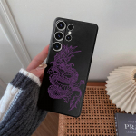 Hiina Loong Line mustriga pehme silikoonist must &uuml;mbris Xiaomi Redmi Note 13 Pro jaoks Samsung A55 A35 M35 S24 iPhone kaamera kaitsev p&otilde;rutuskindel kate Samsung Galaxy S10 4G