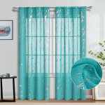 Marmorist l&auml;bipaistvad kardinad, 2 paneeli magamistoa elutuppa, metallik kuldne, varrastaskuga privaatsus s&auml;delev s&auml;delev p&uuml;hadekaunistuse aken 100X130cm-2pcs