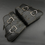 Mootorratta sadulakott uus moodne PU krokodillinahast pagasi kotka kott Harley Sportsteri veekindla t&ouml;&ouml;riista jaoks One Pair