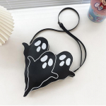 Yogodlns Gothic Ghost Crossbody kott naistele Naljakad &otilde;lakotid Vintage Lovely Devil Boxt rahakott ja v&auml;ikesed k&auml;ekotid 30x5x22cm valge