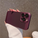 T&auml;iskattega soojust hajutav &uuml;mbris objektiivi kilega iPhone 14 13 mini Pro Max Plus jaoks hingav jahutusv&otilde;re k&otilde;va arvuti tagakesta kaitse For iPhone 13 mini must