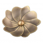 Viirukip&otilde;leti pulgad Viirukihoidja messingist lootose kujuga eemaldatav tuhap&uuml;&uuml;dja ​​Siledad kuumakindlad kodukaunistamistarbed