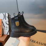 Mood S&uuml;gis Uued T&uuml;drukute Briti Stiilis Laste Saapad Laste Nahksaapad K&uuml;lgmise Lukuga Vabaaja T&uuml;drukute Moesaapad 37 yards/inner length about 23.5CM must