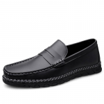 Mood Meeste vabaajajalatsid Ehtsast nahast Meeste Loaferid Mood Suvised Jalatsid &Uuml;likerged Meeste S&otilde;idujalatsid Mokassiinid 38
